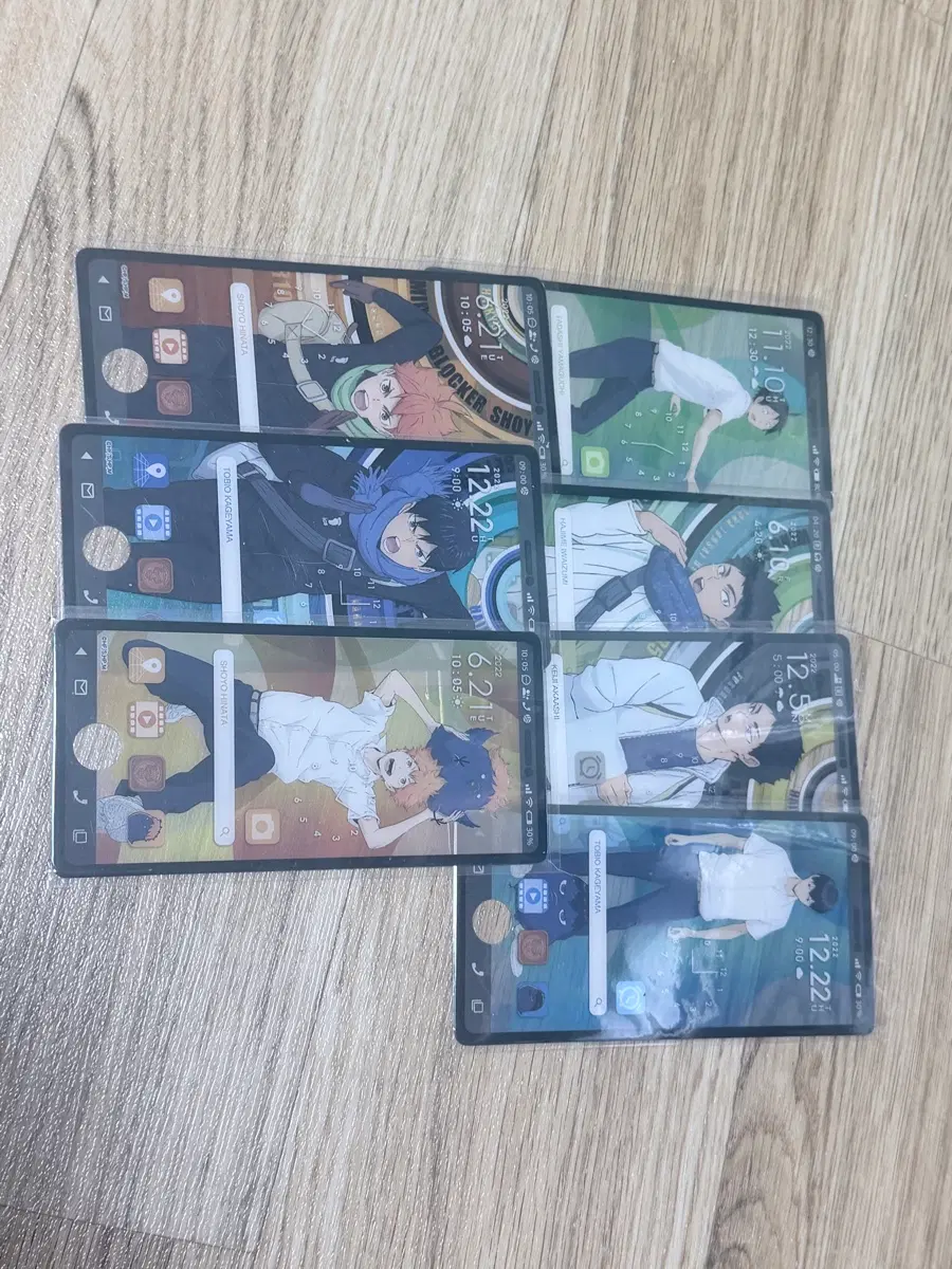 하이큐 스마트폰 카드