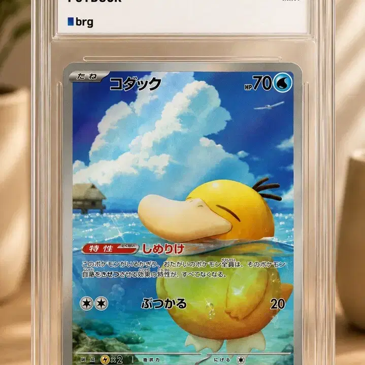 포켓몬 일판 포켓몬카드 고라파덕 AR BRG9