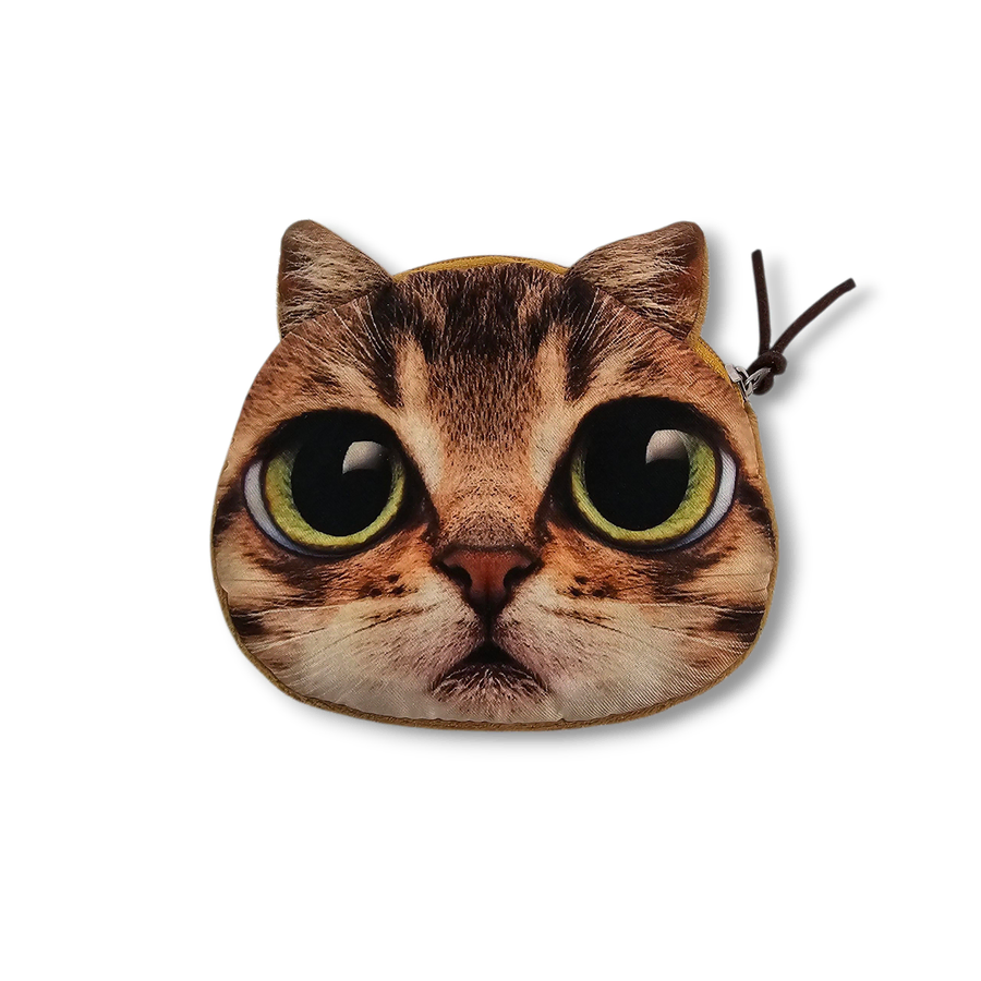 Cat Face 고양이 페이스 미니 파우치