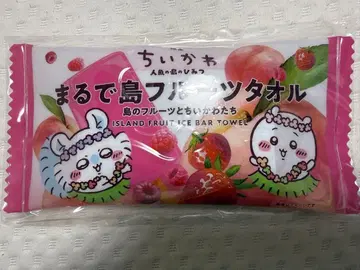 치이카와 (먼작귀) 마치 섬 과일 타월 치이카와와 모몽가