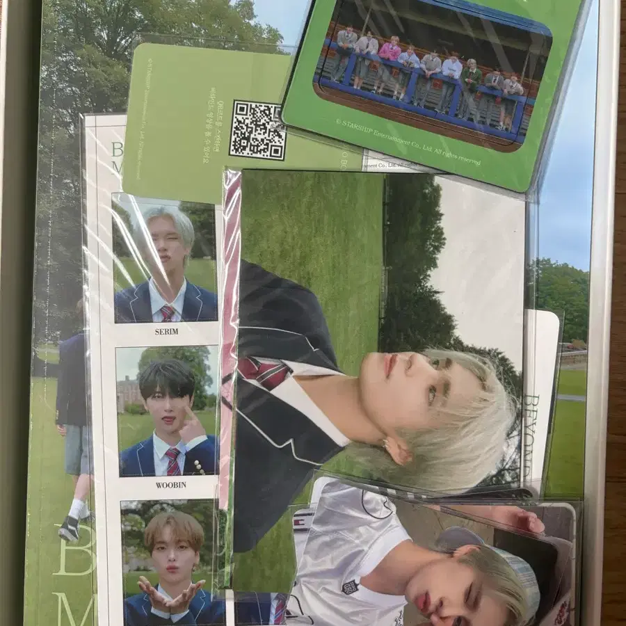 크래비티 포토북 beyond ur memories in ny