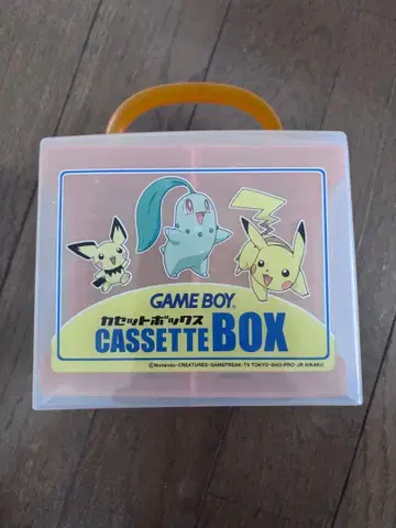 GAME BOY 카세트 박스 포켓몬