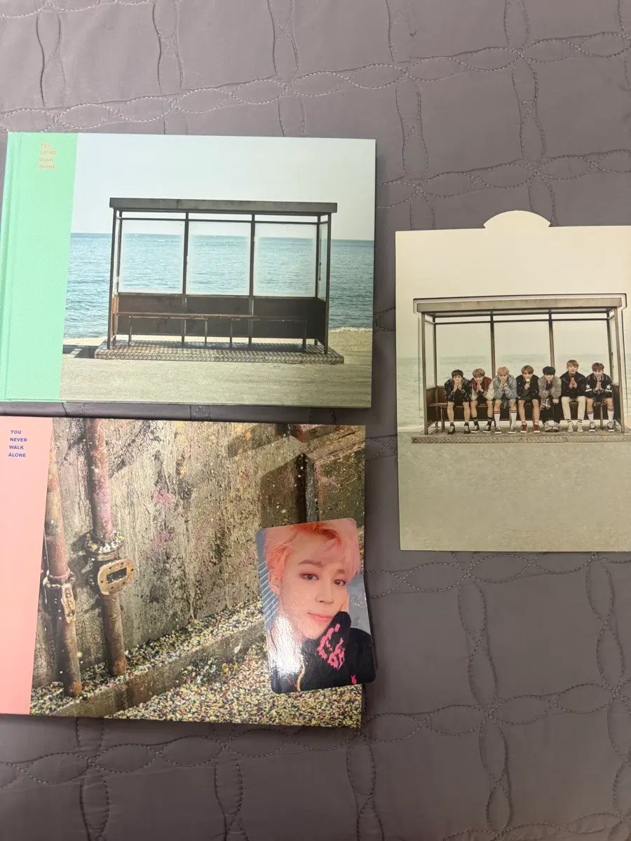 방탄소년단 BTS YOU NEVER WALK ALONE 포토북 앨범 지민 포토카드 포함