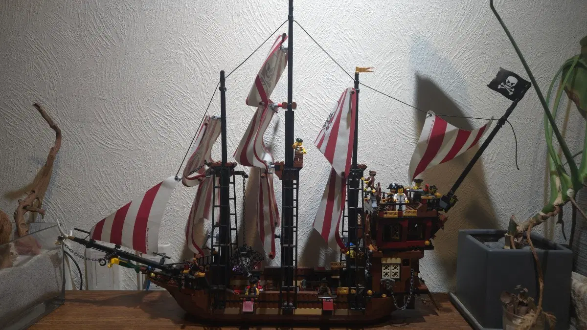 레고 6243 해적선 대형 확장 MOC / 85cm