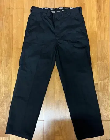 Dickies 워크 팬츠 블랙