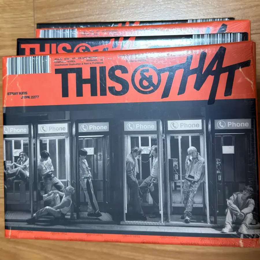 스키즈 디스앤댓 미개봉 앨범 일반반 양도 this & that 버전