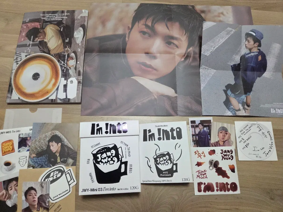장우영 I'm Into 앨범 2종 판매합니다~