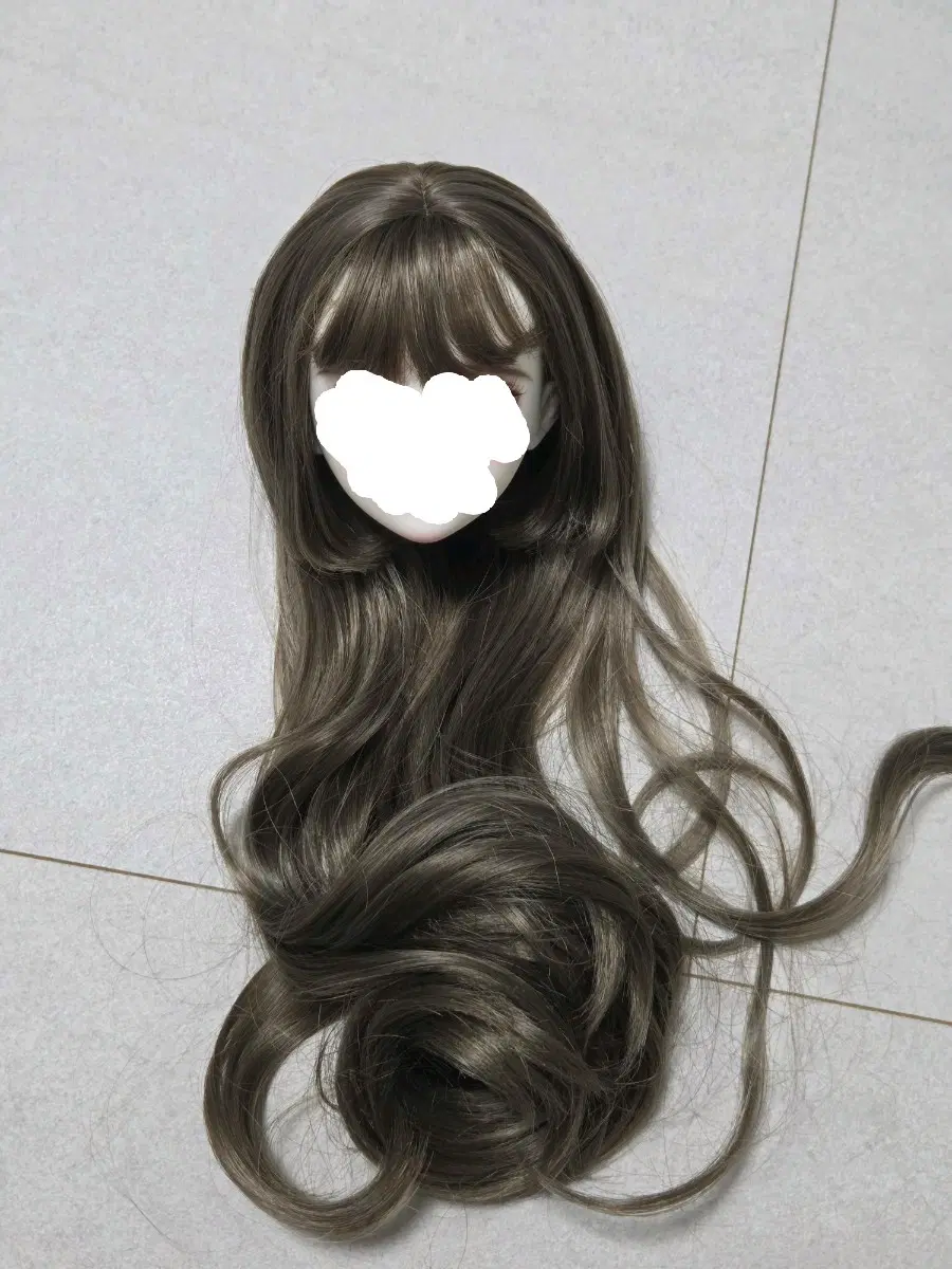구체관절인형 SD 루츠 8~9인치 가발 브릭브라운