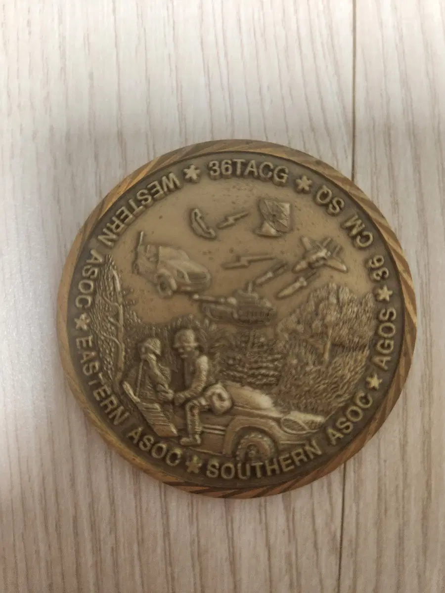 공군 제36전술항공통제전대(36th TACG) 예하 5대 로고 코인 판매