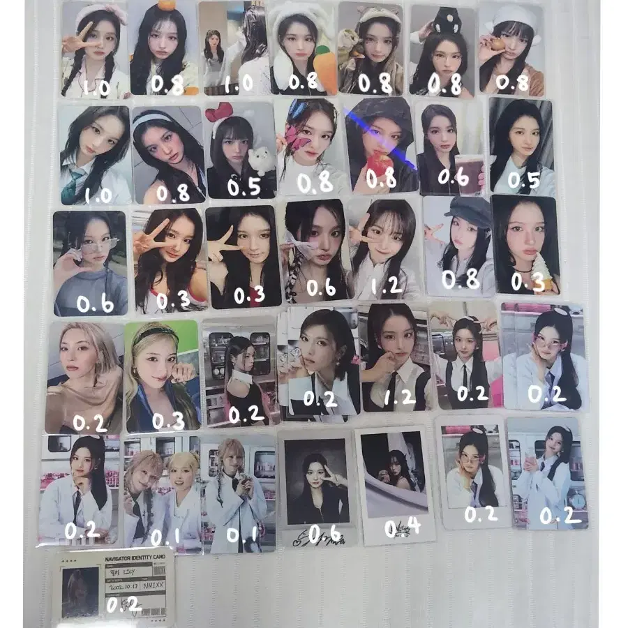 엔믹스 포카 양도 미공포 트레카 릴리해원설윤배이지우규진