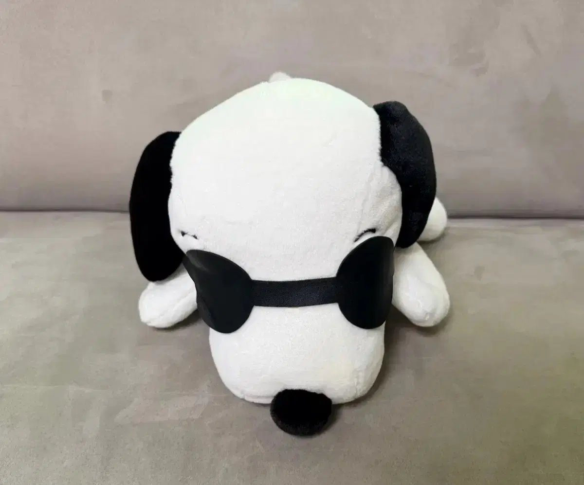 정품 스누피 패밀리 라이닝 조쿨 선글라스 인형 40cm