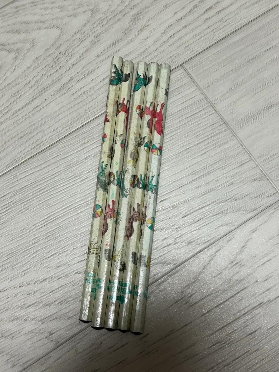 고전 연필 5개 일괄