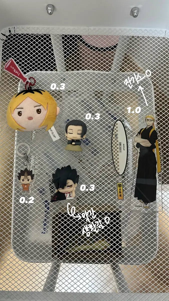 하이큐, 사카모토데이즈 아크릴 오네무탄 누이 판매