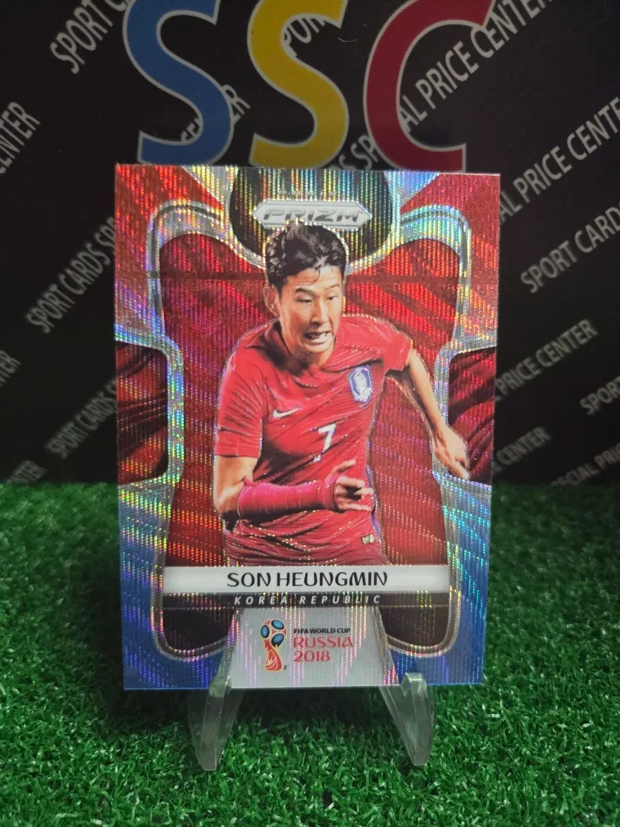 2018파니니 러시아월드컵 손흥민 프리즘실버 축구카드