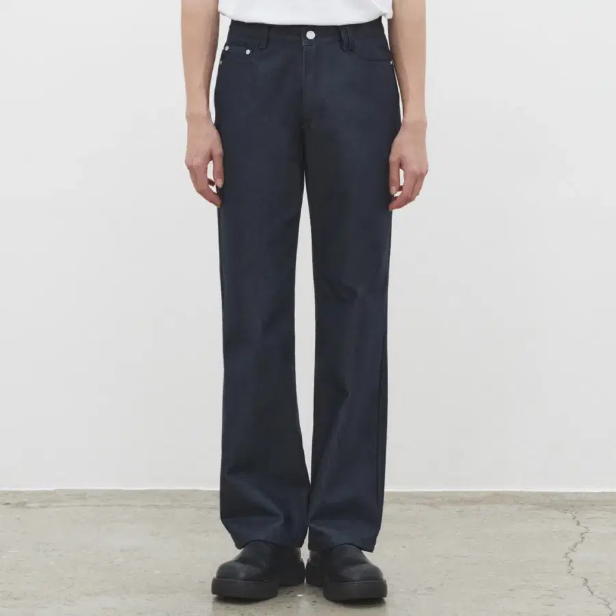 데케트 Dawn Semi Wide DCPT002 Indigo 데님 청바지 30