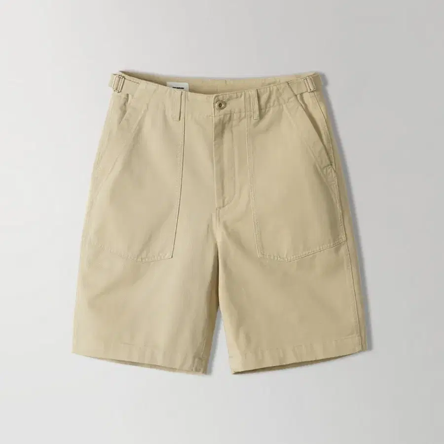 인더로우 / 퍼티그 하프 팬츠 (카키 베이지, 1 size)