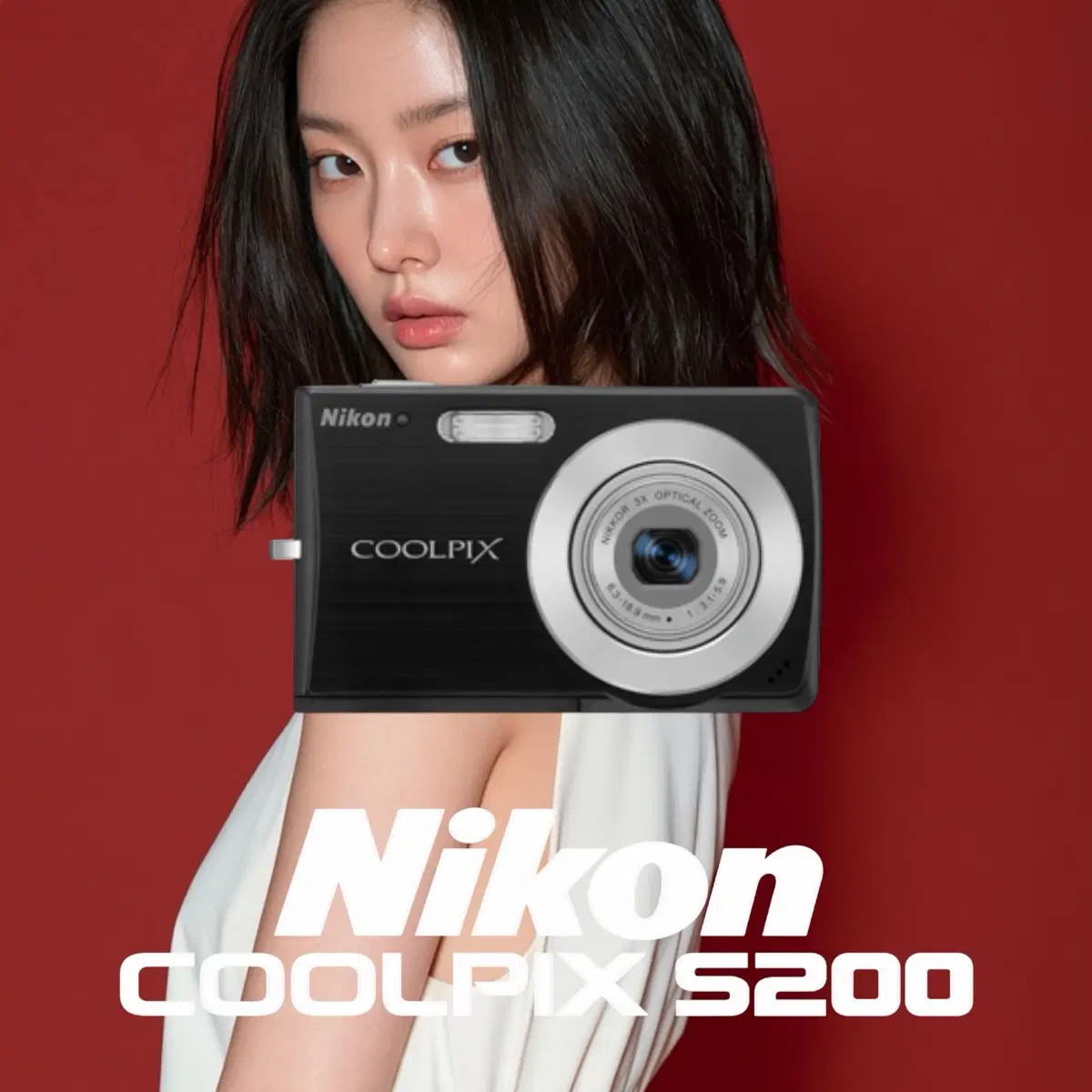 니콘 쿨픽스 S200 Black (COOLPIX S200)빈티지 디카