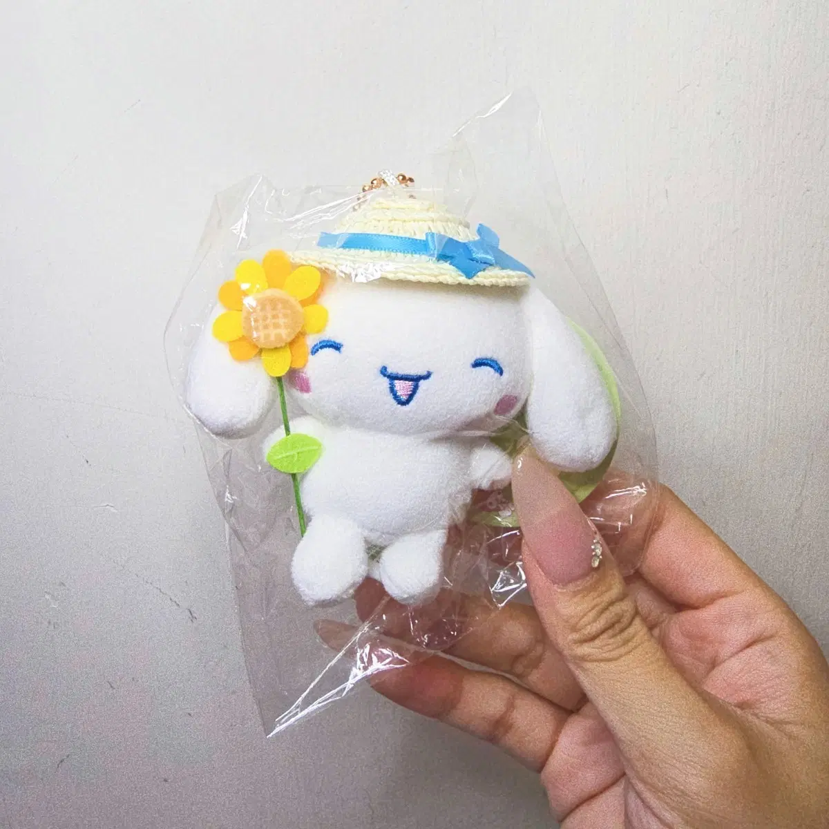 산리오 무뉴구루미 해바라기 시나모롤 마스코트 인형 키링