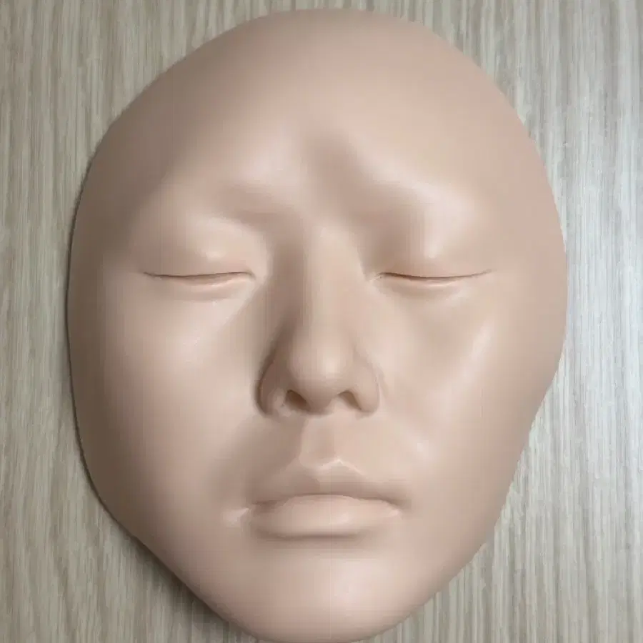 새상품)왁스코리아 메이크업 국가 자격증 연습용 마네킹 덧가면
