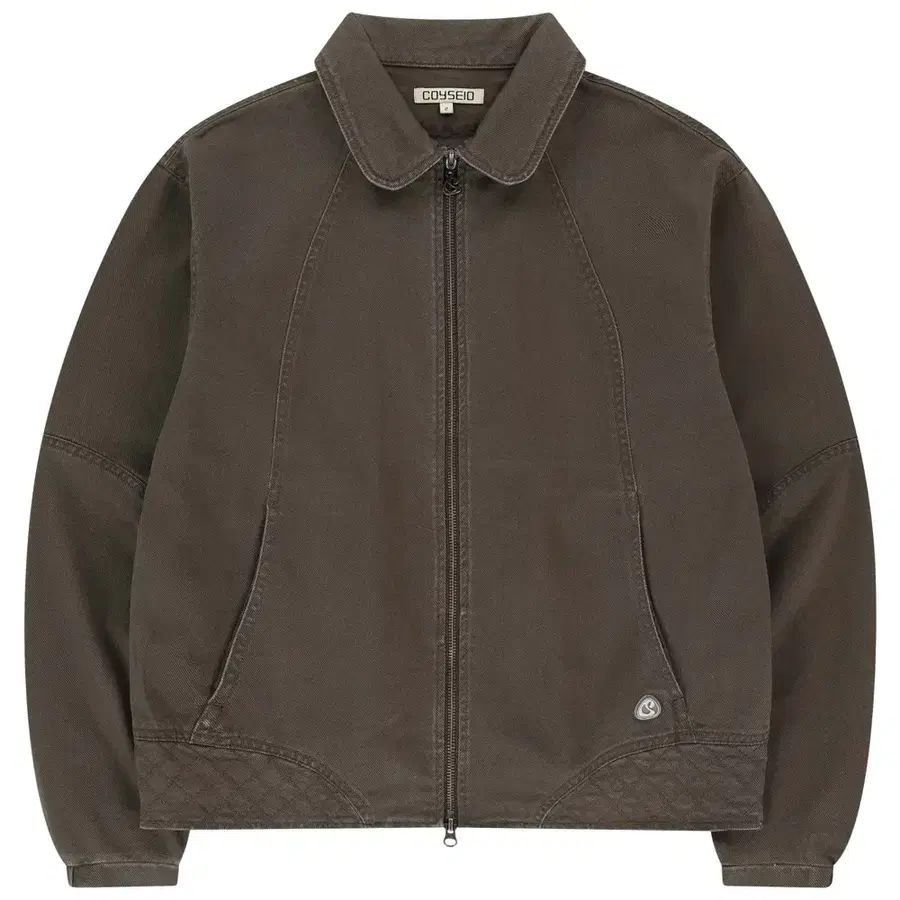 코이세이오 collar stitch jacket cocoa 2 size