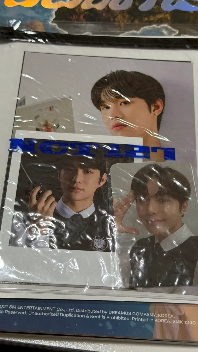엔시티127 재현 정우 공식 굿즈 md 포카 아크릴키링