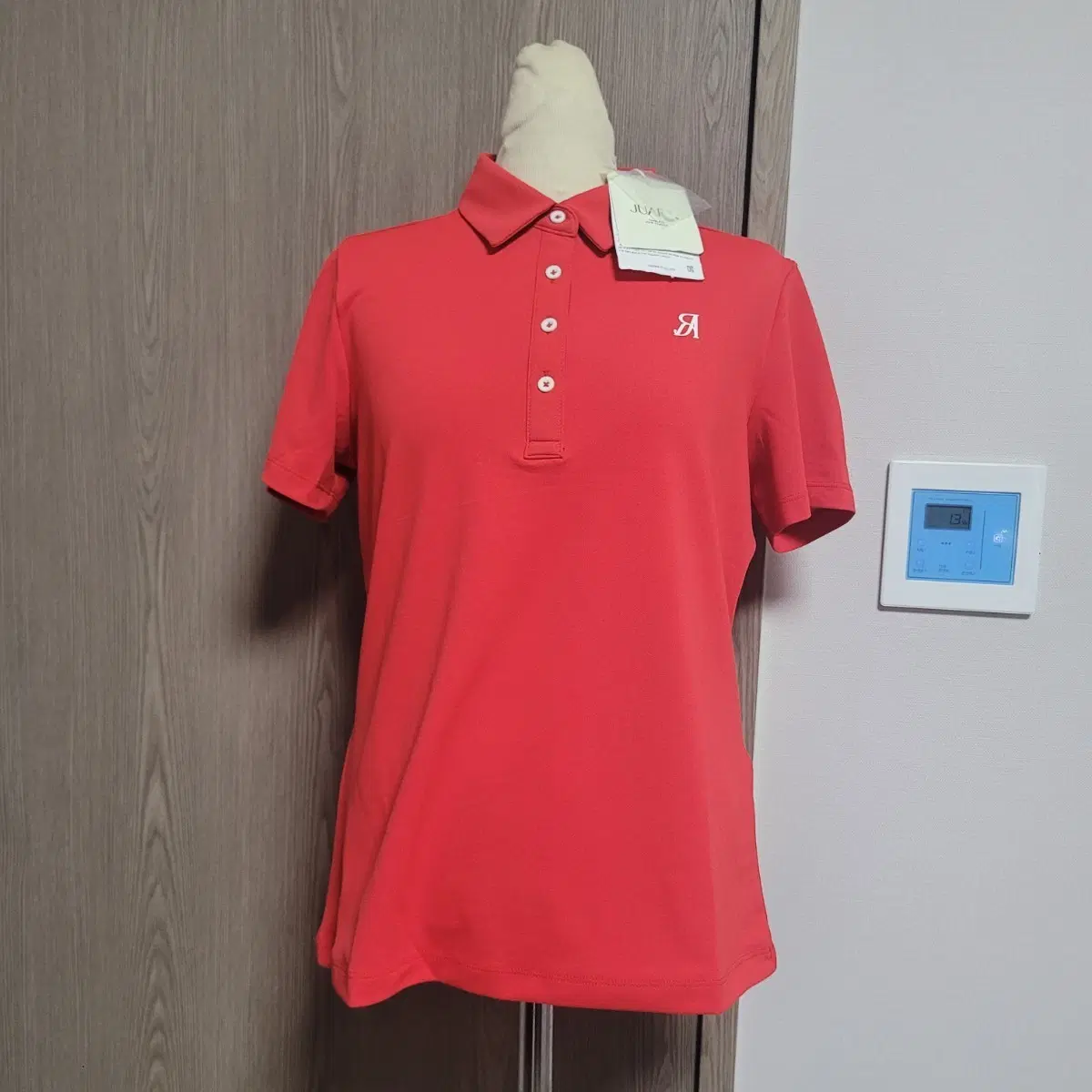 새상품) JUARR 주르 골프 반팔 카라티 90