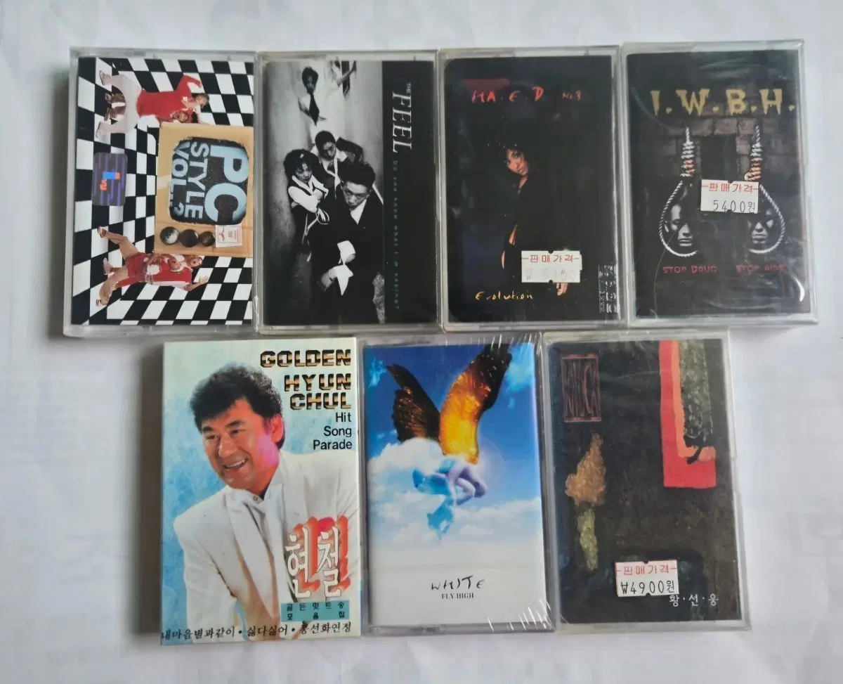 (미개봉) 가요 미개봉 카세트테이프