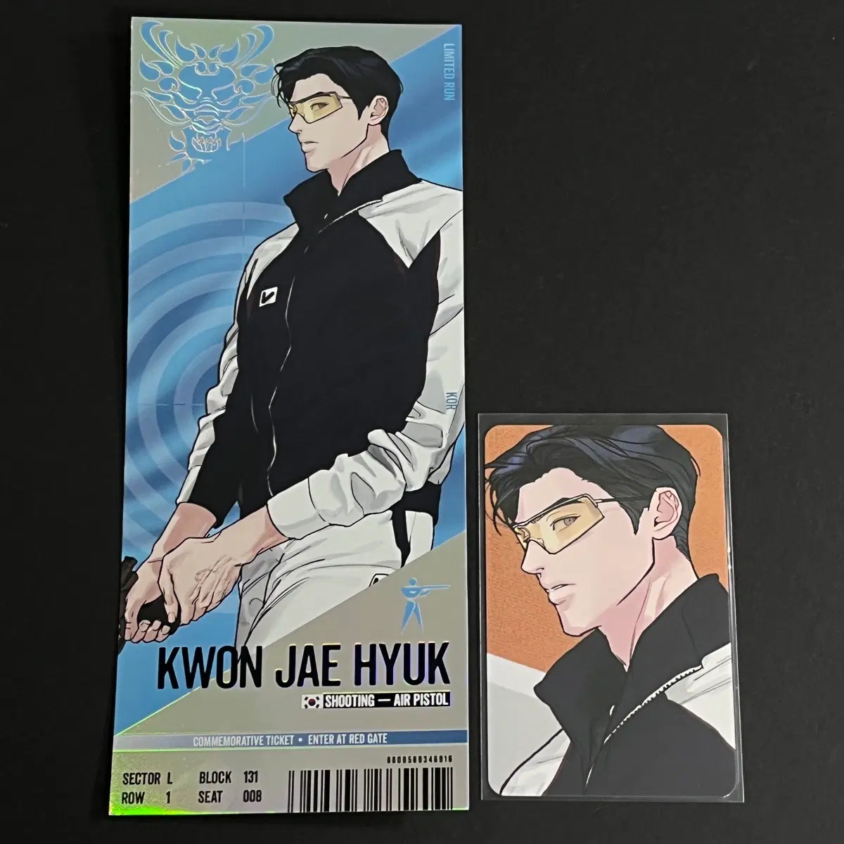 팀레진 경기 티켓 1 리미티드 런 권제혁 일괄