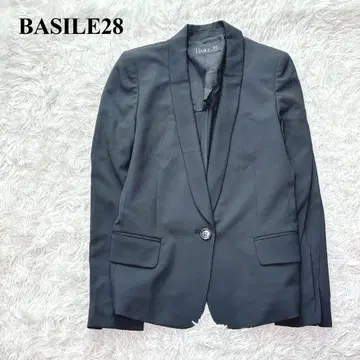 바지레 28 테일러드 자켓 숄카라 긴팔 일본제 울 혼방 고급
