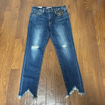( K26284 ) 미사용 MOUSSY 마우지 데미지 데님 팬츠 26