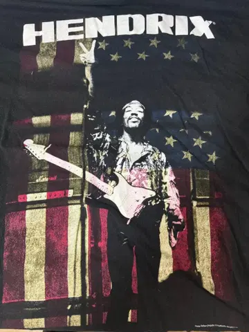 [ 당일 발송 ] Jimi Hendrix 지미 헨 T셔츠 블랙 L