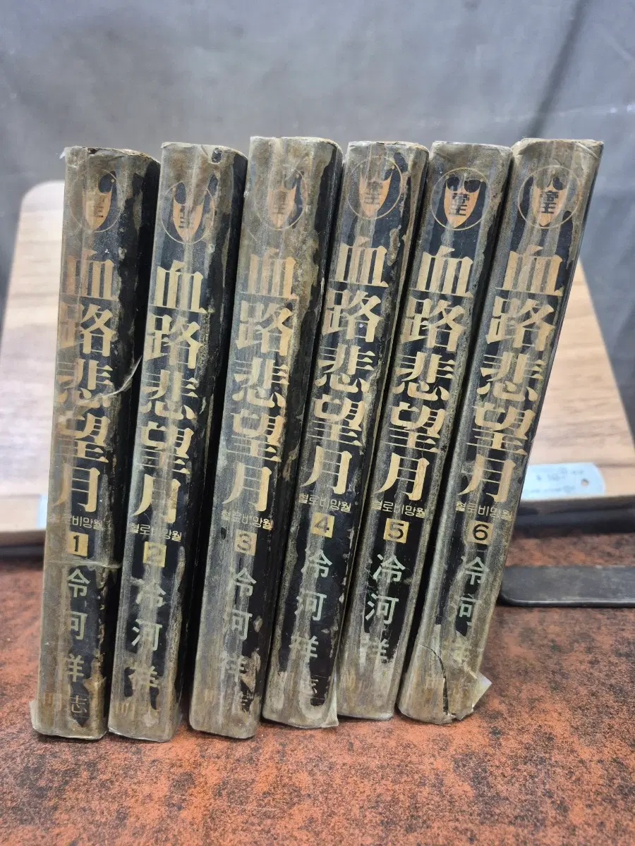 1987년 무협지 냉하양 혈로 비애월