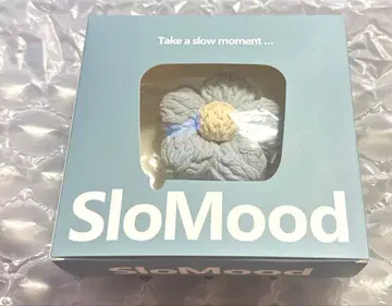 SloMood 만만 니트 플라워 블루 새상품