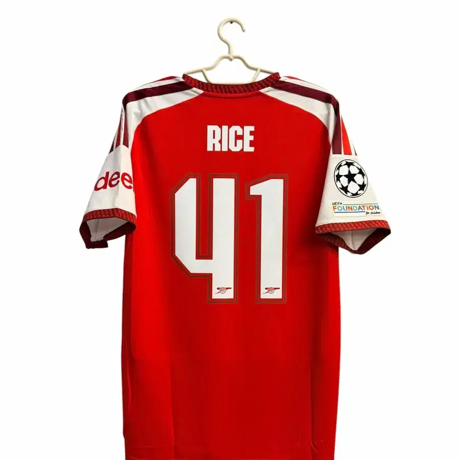 Arsenal ライス　XLユニフォーム Domestic XL] 25/26 Arsenal Home Rice Uniform | Bunjang Global