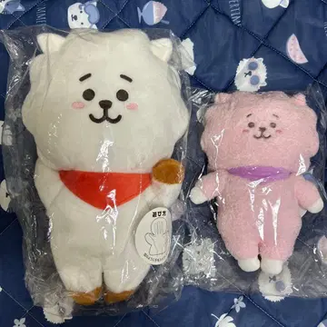 BT21 RJ 봉제 인형 2개 세트