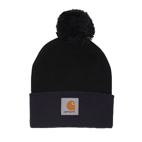 [새상품] 칼하트WIP 브릿 비니(I015636) BLACK/DARK NAVY