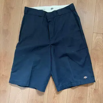 Dickies 워크 숏팬츠 네이비 Loose Fit 34