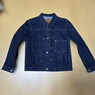 TCB JEANS S40's Jaket 14oz 44 파랑 탭