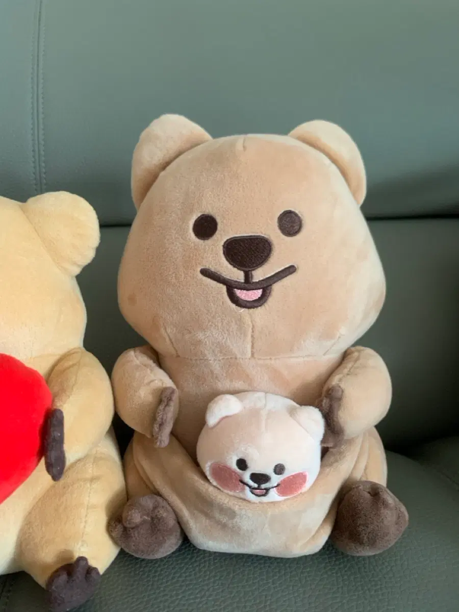 영이의 숲 캥거루쿼카 인형