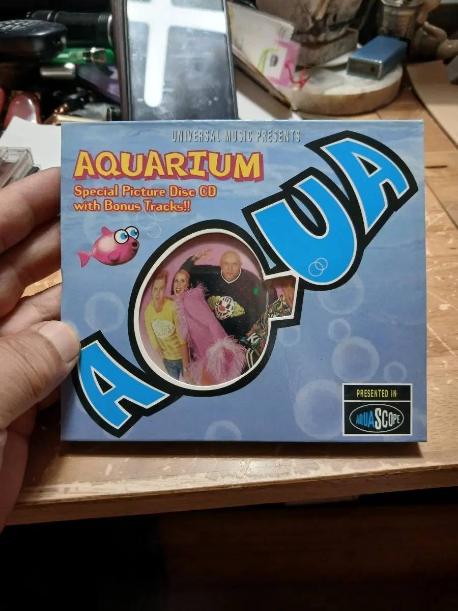 아쿠아 AQUARIUM 스페셜 픽쳐 CD (보너스 트랙 포함)