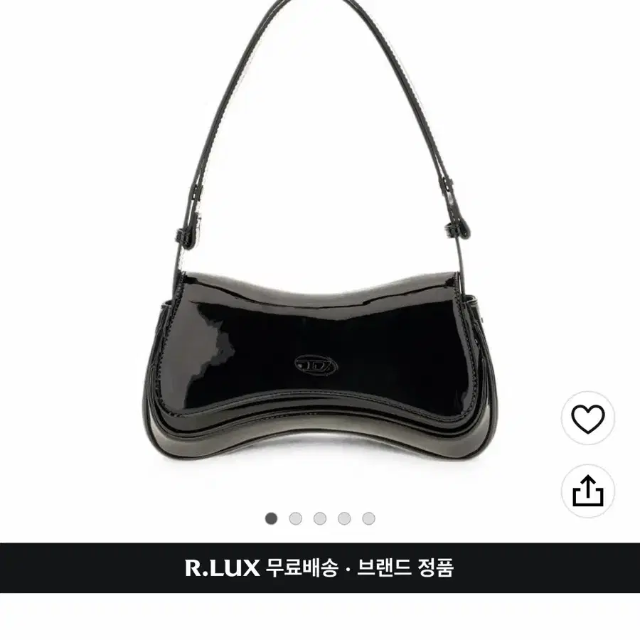(미착용)디젤 로고 장식 숄더백