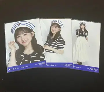 노기자카46 브로마이드 전국 투어 가나가와 ver. 코디 3종 컴프 이치노세 미쿠