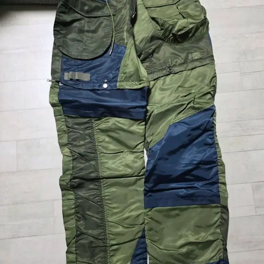 앤더슨벨 디테처블 패치워크 카고 팬츠 44