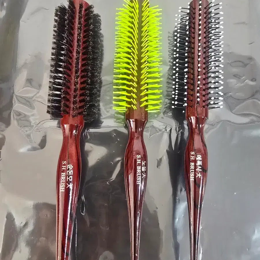 헤어브러쉬 3종
