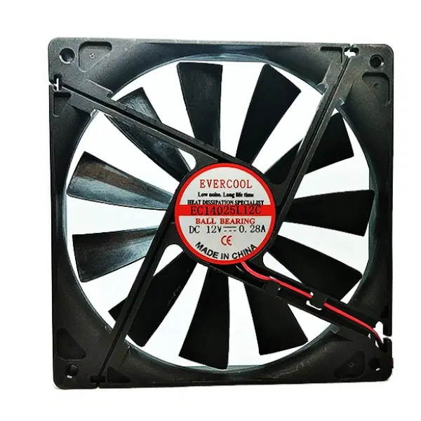 1200 RPM 12V 4핀 IDE 140mm 컴퓨터용 쿨링팬