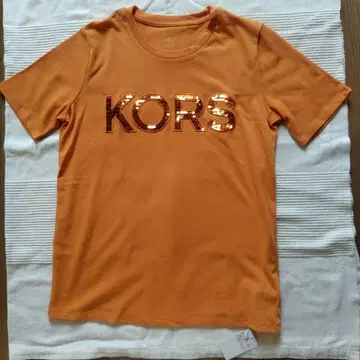 MICHAEL KORS 로고 스팽글 티셔츠