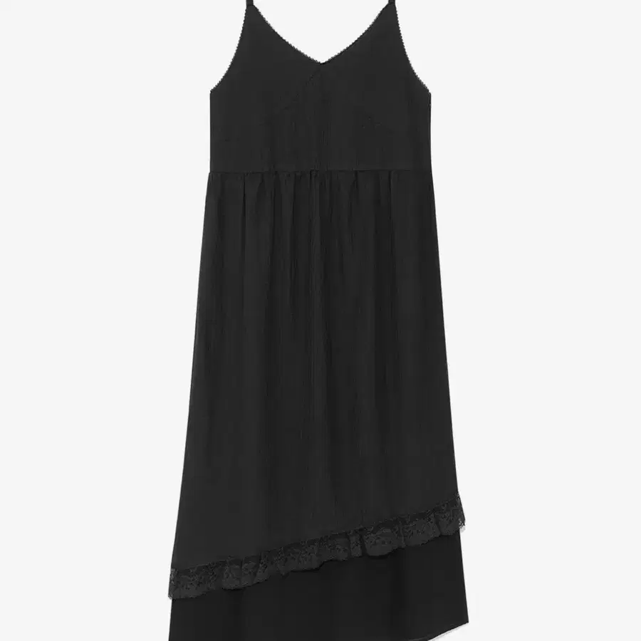 윤비누 [YOON SOAP X DEINET] LACE SHIRRED DRESS