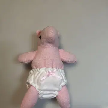 인형 마을 팬츠백 핑크