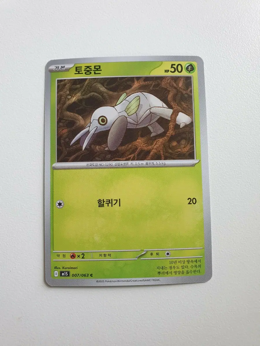 포켓몬카드 토중몬