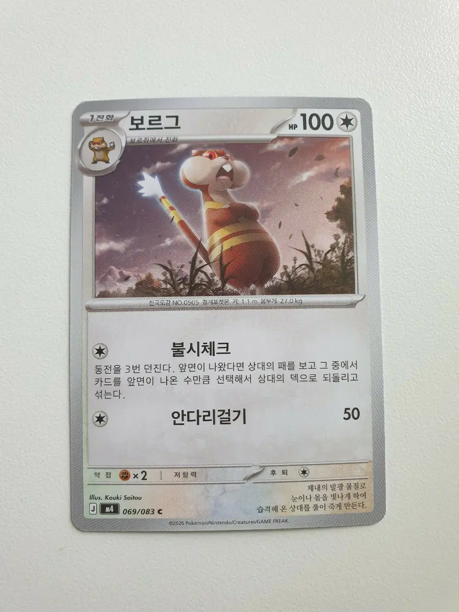 보르그 포켓몬카드